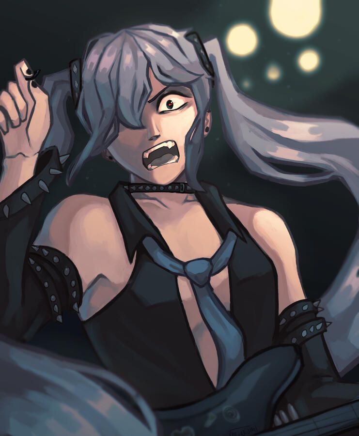 HAGANE MIKU (Fanart) - 2025