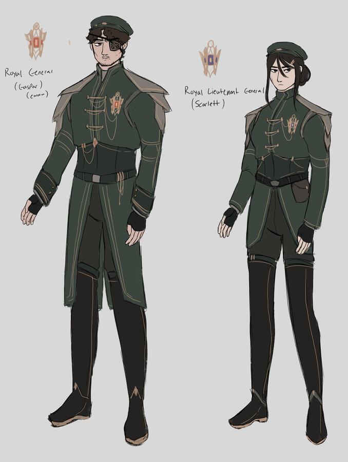 Atrian Royal Guard Designs (OC) - 2025
