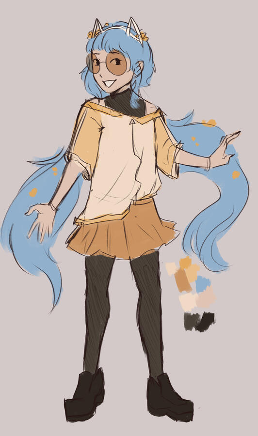 Kotone Sora Redesign (OC) - 2024